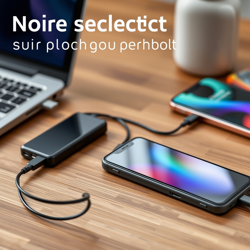 Notre sélection sur Amazon — Batteries externes pour smartphone avec prise USB pour ordinateur