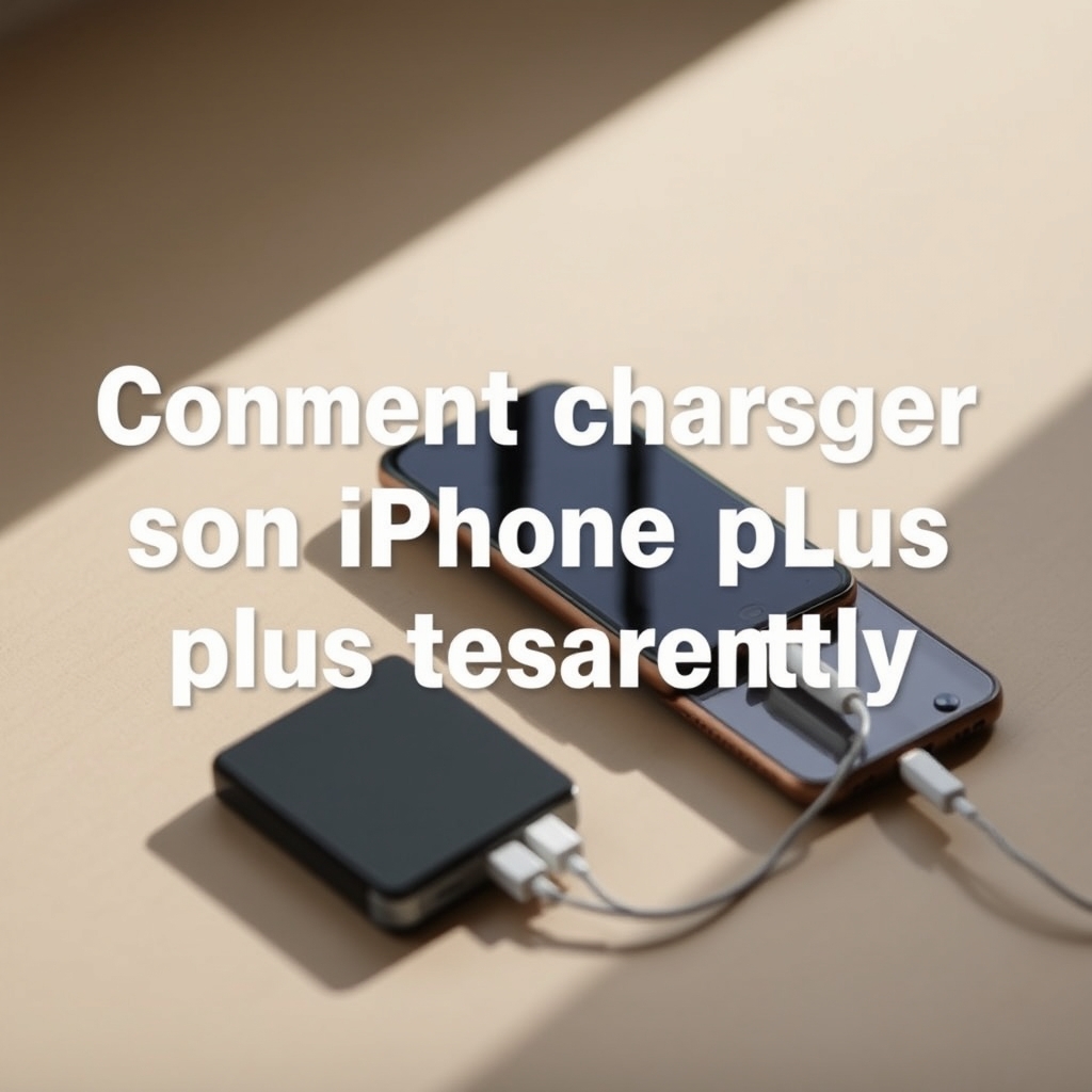 Photo : Rechargez votre iPhone 30 % plus vite : les 5 astuces incontournables